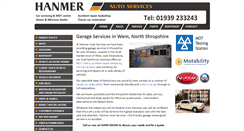 Desktop Screenshot of hanmerautoservices.co.uk